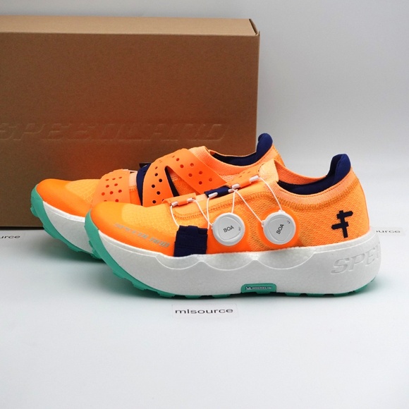 NEW Speedland GS:TAM Hyper Performance Trail Running Shoe Orange - Picture 1 of 7